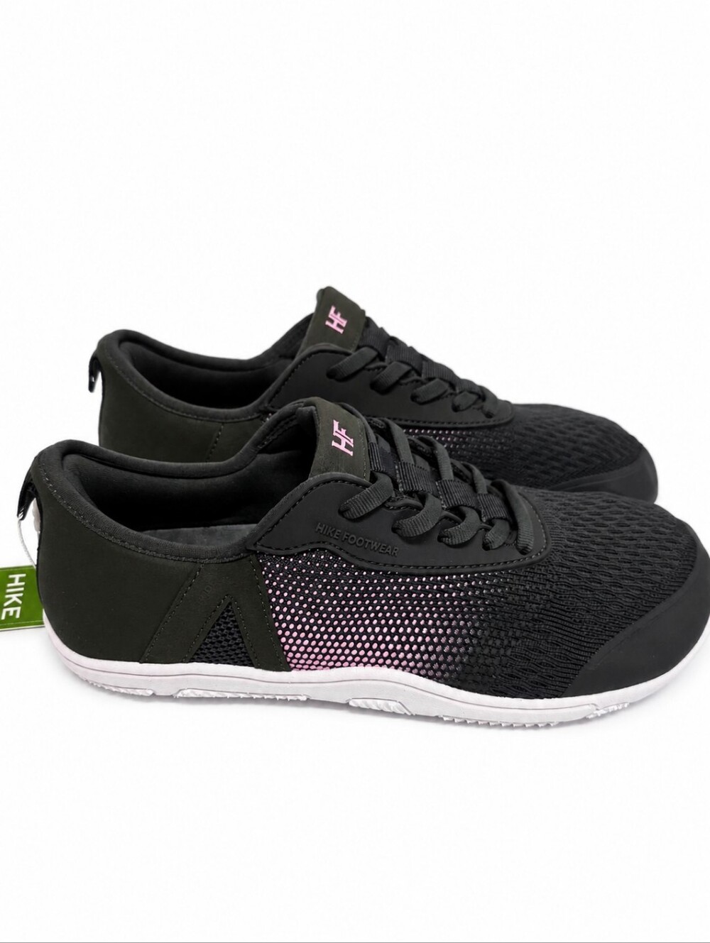 HIKE Footwear Dark Grey Pink Barefoot Sneakers Size 39 / 8 - 8.5 New - Picture 4 of 9